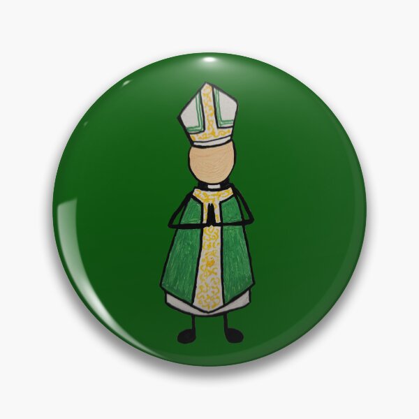 Item preview, Bishop - Dark Green designed and sold by Snowroseblossom.