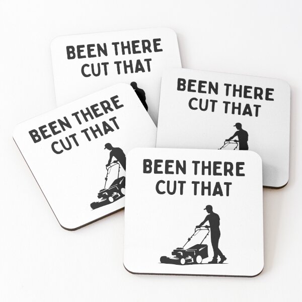 Item preview, Funny Lawn Mowing (Been There Cut That) / Gift for dads, Gift for fathers, Gift for Husbands - Black designed and sold by SabbaticalSteve.