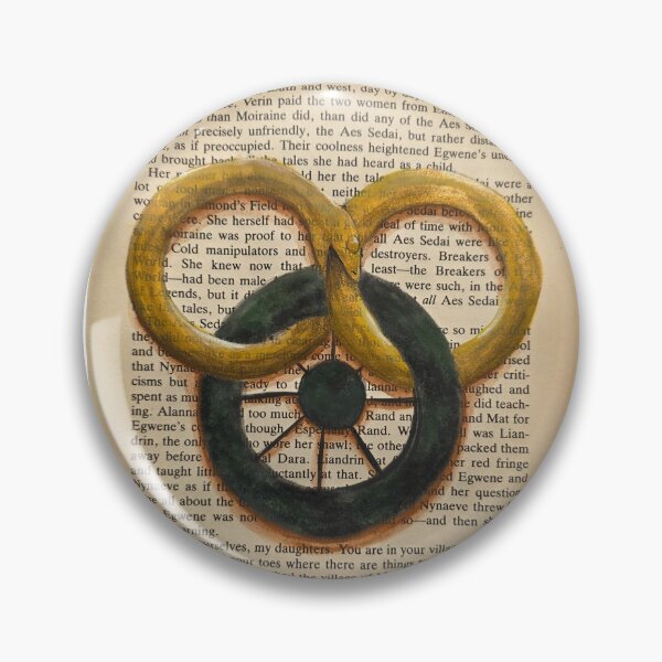 Item preview, Wheel of Time logo on Book page designed and sold by ello.nat.