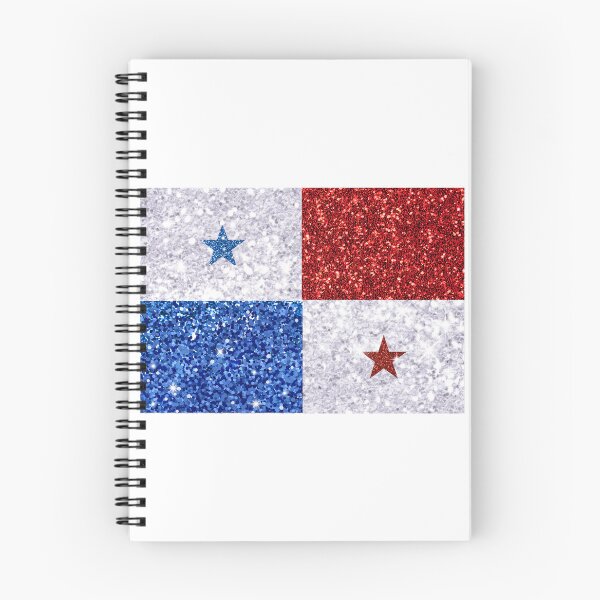 Item preview, Glitter Panamanian Flag designed and sold by Claustronautas.