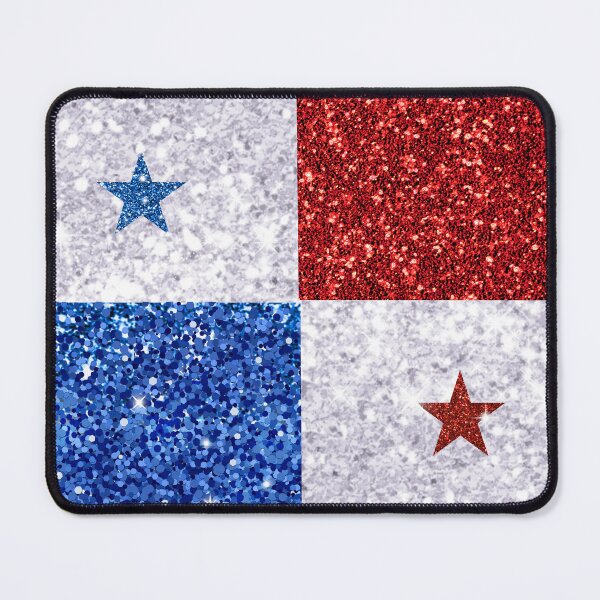Item preview, Glitter Panamanian Flag designed and sold by Claustronautas.