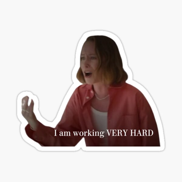 Artikel-Vorschau von Hacks Ava Daniels Ich arbeite SEHR HART, designt und verkauft von heygoodeffort.