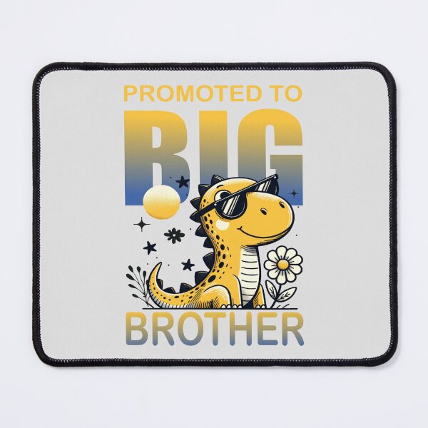 Item preview, Promoted to Big Brother Dinosaur – Cute Sibling Announcement designed and sold by artetotal.