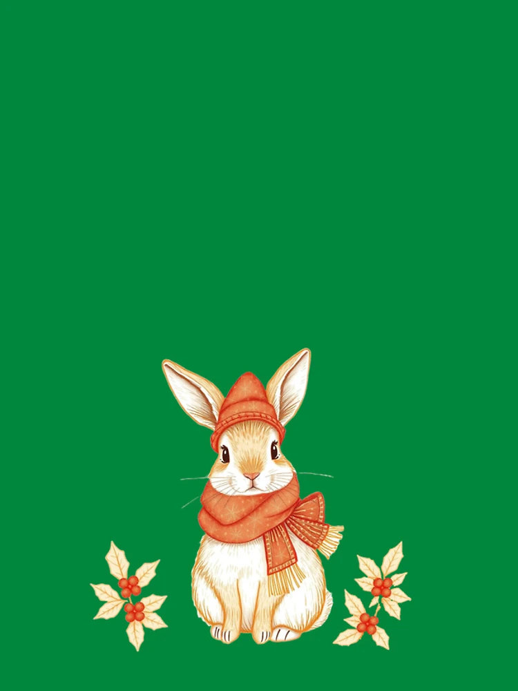 Thumbnail 4 of 4, iPhone Case, Festive Collection: Rabbit designed and sold by The Digital Compass.