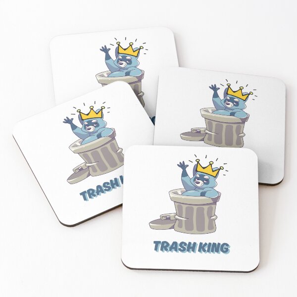Item preview, Racoon Trash King Funny designed and sold by Noah V's Merch.