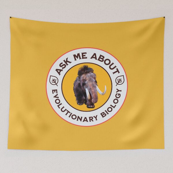 Item preview, Ask Me About Evolutionary Biology Woolly Mammoth designed and sold by Vac1.