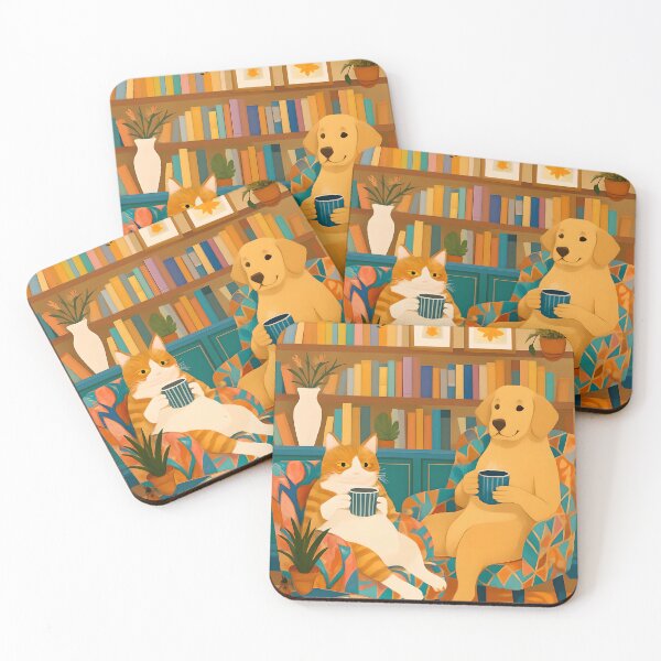 Item preview, Cat & Dog brew time  designed and sold by Metaverse8.