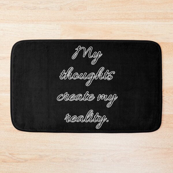 Item preview, Manifestation Quote-My Thoughts Create My Reality. designed and sold by NosionDesigns.
