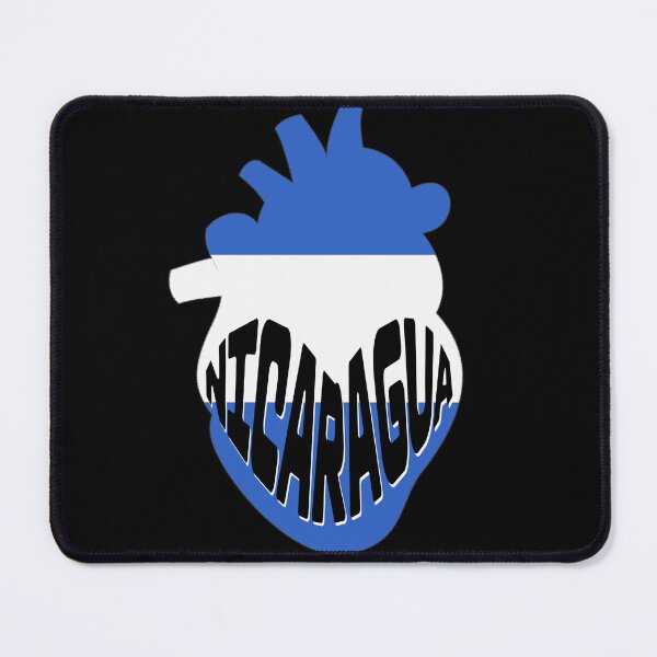 Item preview, Heart With Nicaraguan Flag designed and sold by Claustronautas.