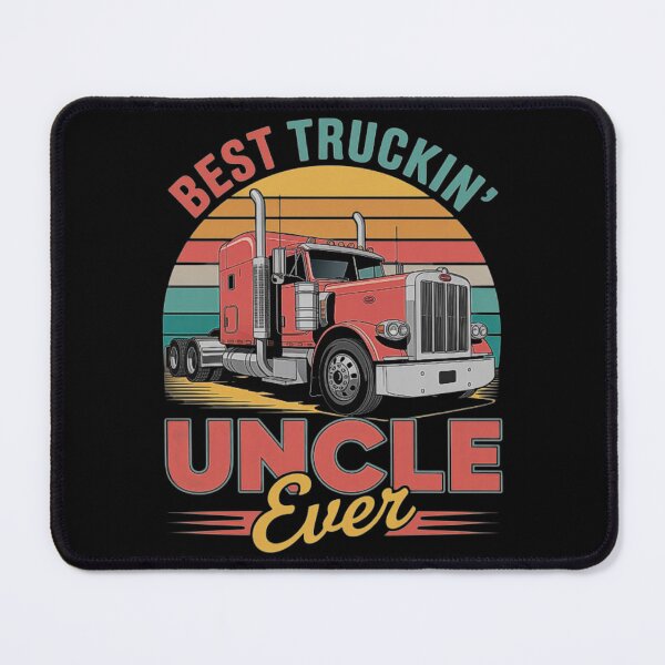 Item preview, Best Truckin Uncle - Vintage Truck Driver Design for T-Shirts & Gifts designed and sold by love3617.