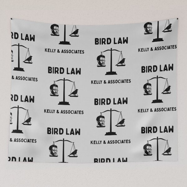 Item preview, Bird Law - Kelly & Associates (It's Always Sunny in Philadelphia)  - Black designed and sold by SabbaticalSteve.