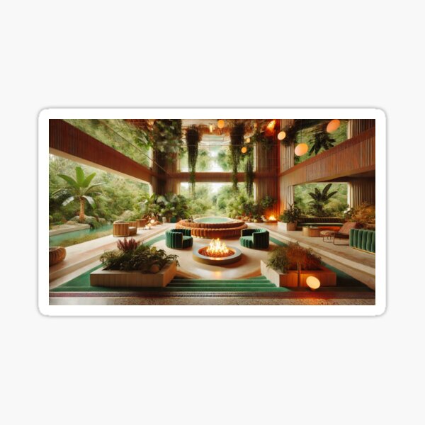 Item preview, 1970's indoor / outdoor space designed and sold by 1970s Dreamscapes.