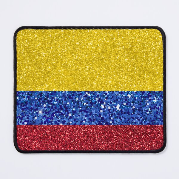 Item preview, Glitter Colombian Flag designed and sold by Claustronautas.