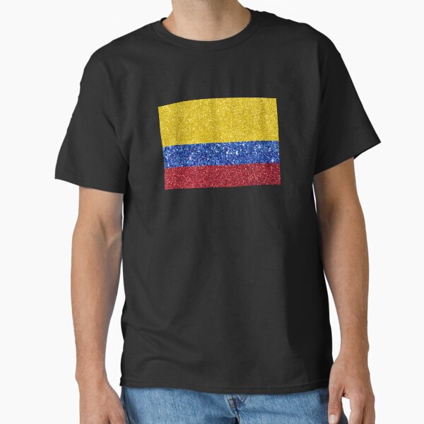 Item preview, Glitter Colombian Flag designed and sold by Claustronautas.