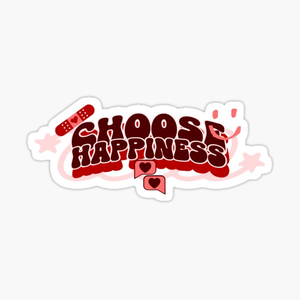 Item preview,  Choose Happiness designed and sold by Grateful-Fool.