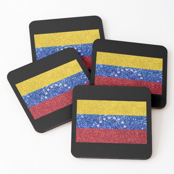 Item preview, Glitter Venezuelan Flag designed and sold by Claustronautas.
