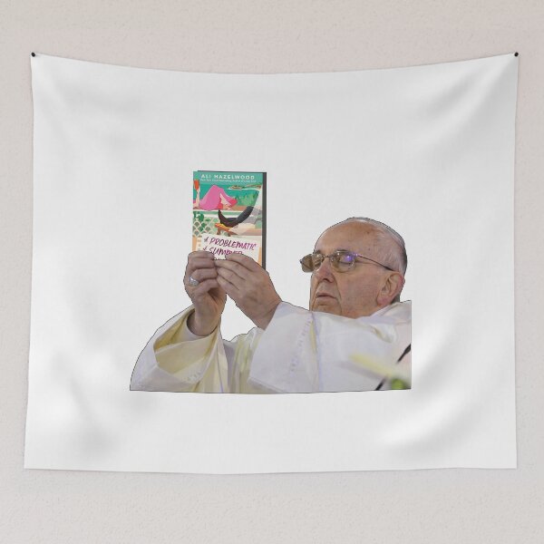 Item preview, Pope Holding Problematic Summer Romance Ali Hazelwood designed and sold by baranskini.