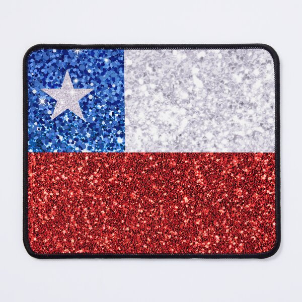 Item preview, Glitter Chilean Flag designed and sold by Claustronautas.