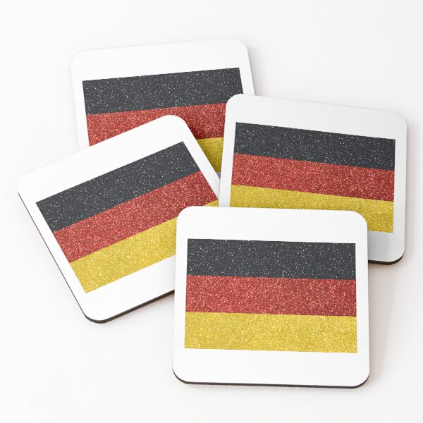 Item preview, Glitter Germany Flag designed and sold by Claustronautas.