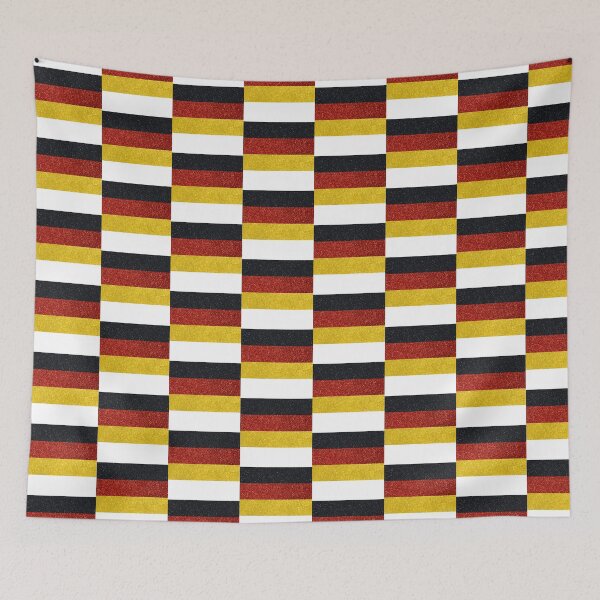 Item preview, Glitter Germany Flag designed and sold by Claustronautas.