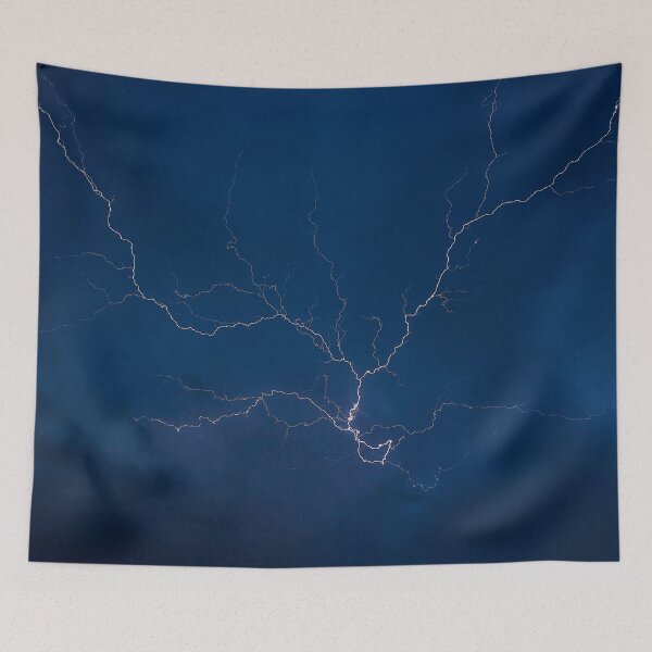 Item preview, Lightning in the night sky – The raw power of a storm designed and sold by beatbieri.ch.