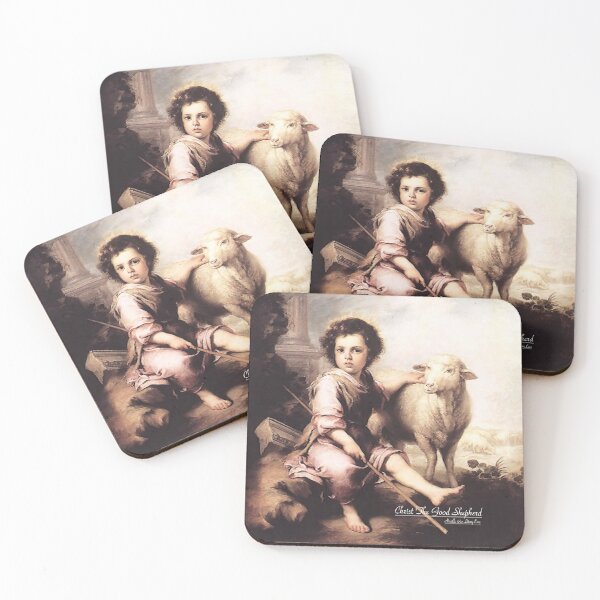 Item preview, Christ The Good Shepherd designed and sold by LitanyLane.