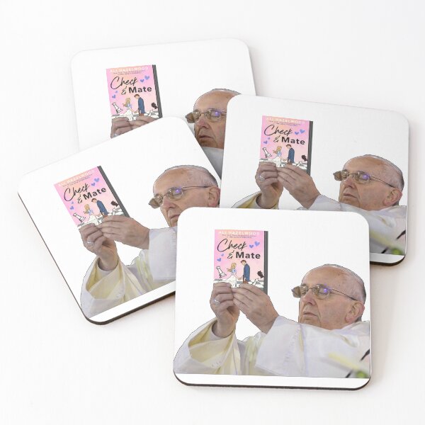 Item preview, Pope Holding Check & Mate Ali Hazelwood designed and sold by baranskini.