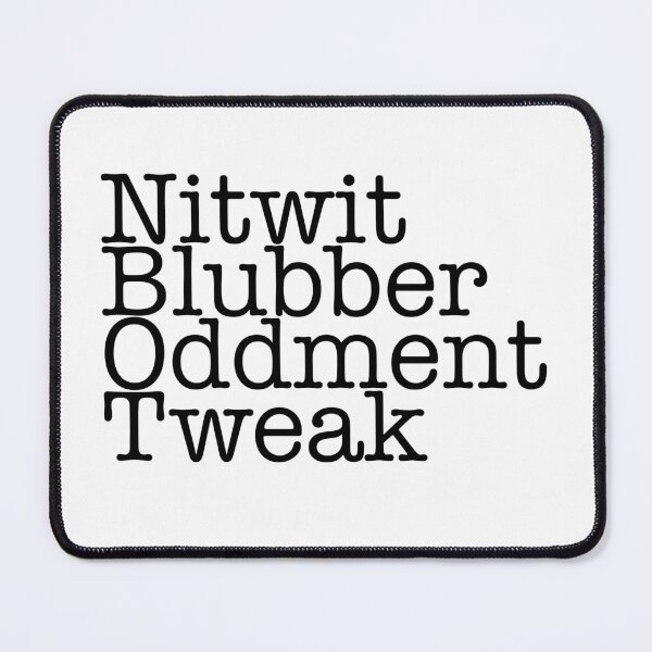 Item preview, Nitwit Blubber Oddment Tweak designed and sold by Ana Arleko.