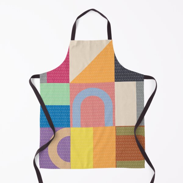 Item preview, Pastel Mid Century Color Trend Geometric Collage designed and sold by MarikaJohnson.
