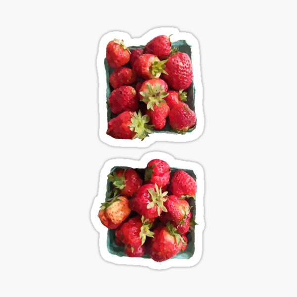 Strawberry Pints Sticker