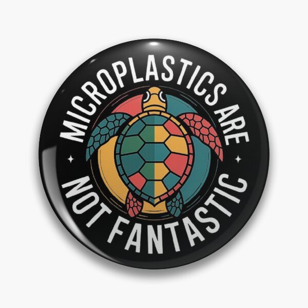 Item preview, Stop Microplastics – Colorful Sea Turtle Ocean Awareness Design designed and sold by love3617.
