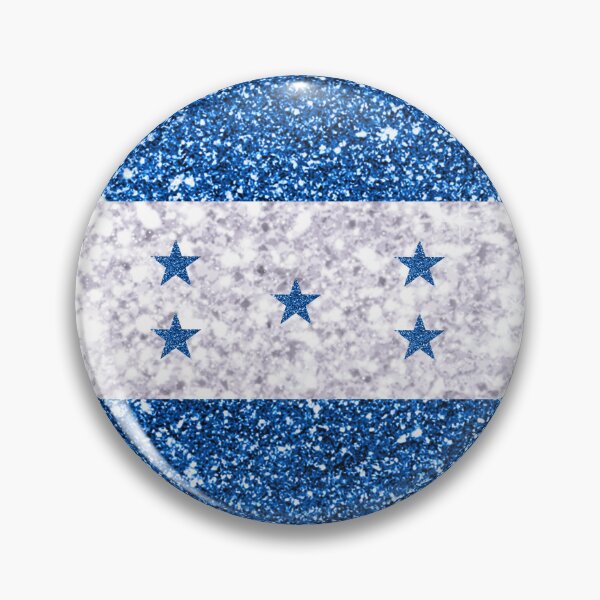 Item preview, Glitter Honduran Flag designed and sold by Claustronautas.