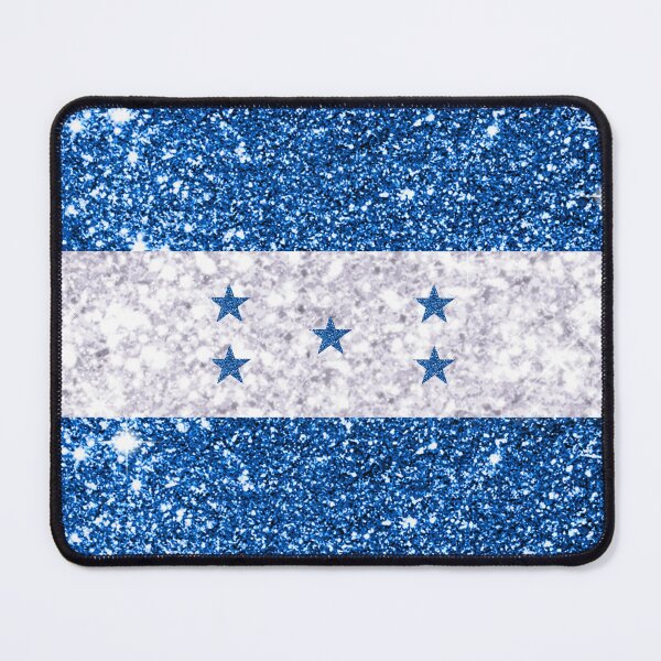 Item preview, Glitter Honduran Flag designed and sold by Claustronautas.