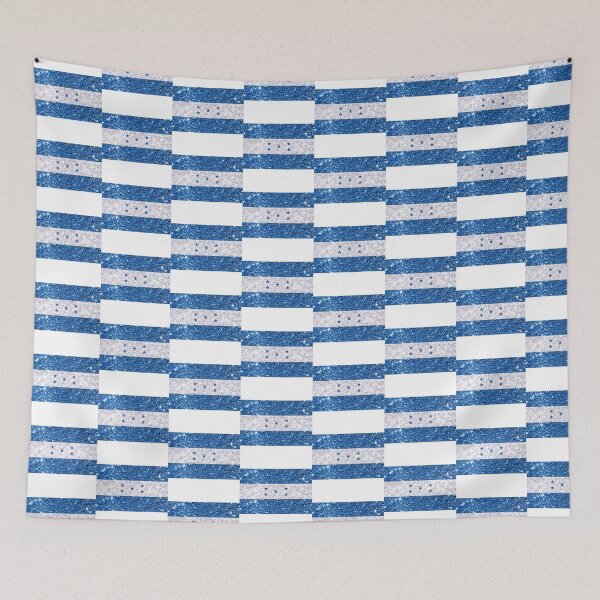 Item preview, Glitter Honduran Flag designed and sold by Claustronautas.