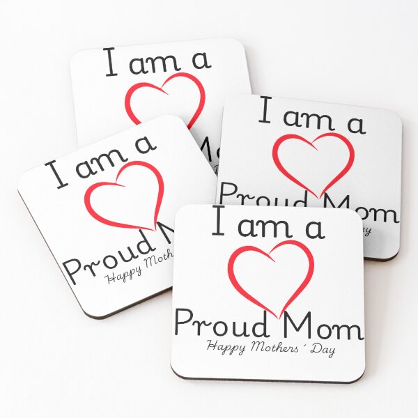 Item preview, I am a Proud Mom | Happy Mothers Day  designed and sold by Ysattractions.