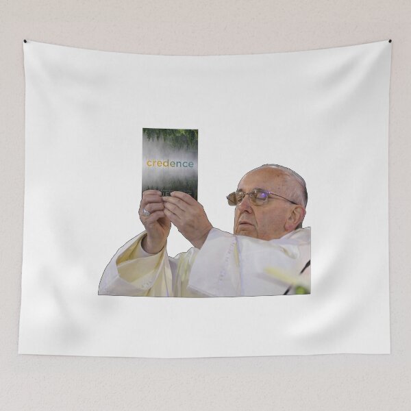 Item preview, Pope Holding Credence Penelope Douglas  designed and sold by baranskini.