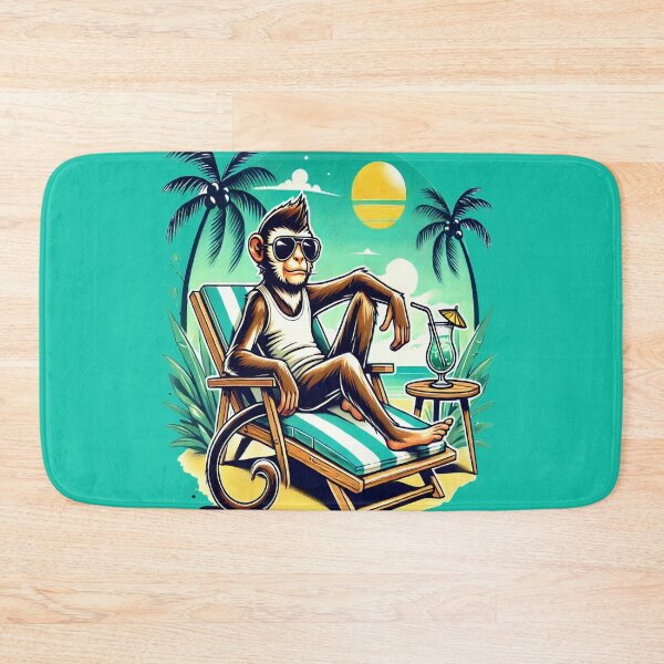 Item preview, Cool Relaxing Monkey designed and sold by Sadanova.