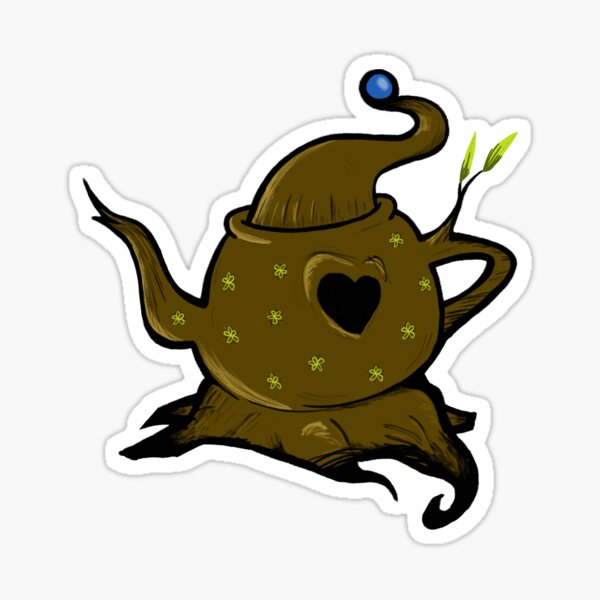 Teapot Root Sticker