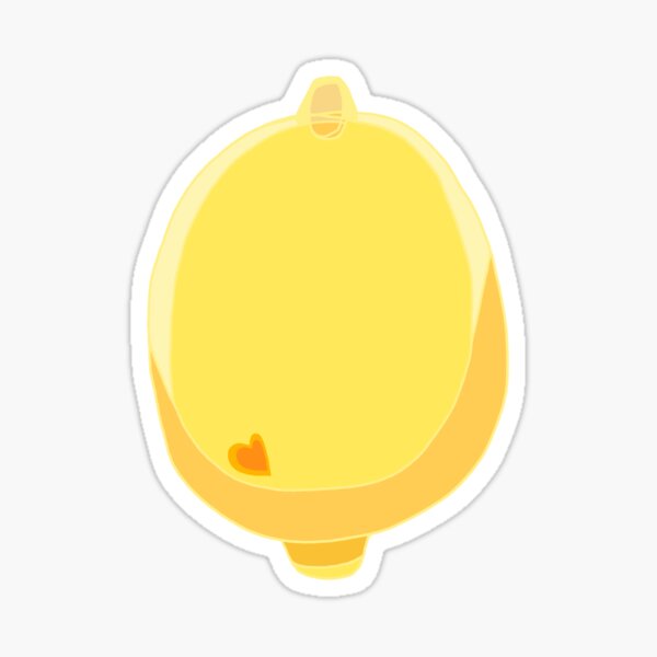 Cheerful Lemon Sticker