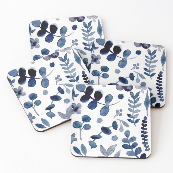 Item preview, Indigo Blue Eucalyptus  designed and sold by ialemany.
