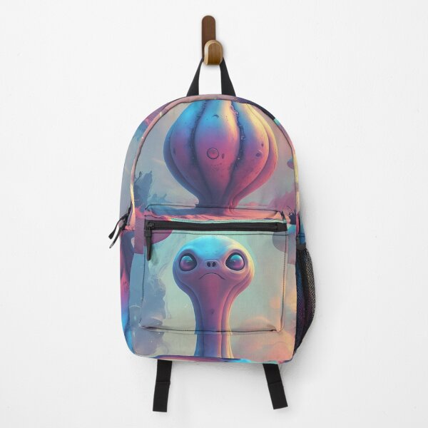 Item preview, Dreamy Alien in a Fantasy Mushroom Realm designed and sold by Taans-Creation.