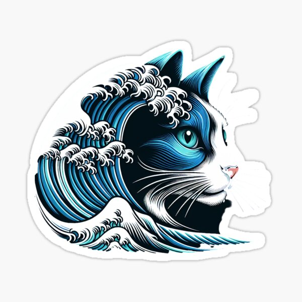 Item preview, Sailing with  cat designed and sold by AllietudeDesign.
