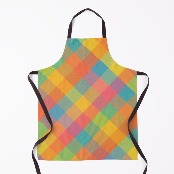 Item preview, Madras-Inspired Diagonal Plaid Seamless Pattern – Bright Summer Checkered Fabric Design designed and sold by Sunstone Print.
