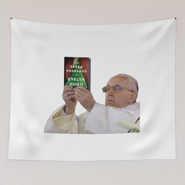 Item preview, Pope Holding the seven husbands of evelyn hugo designed and sold by baranskini.