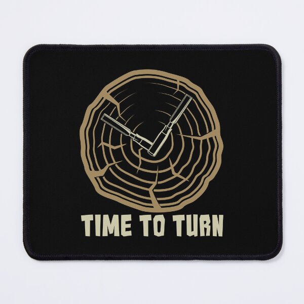 Item preview, Woodturning Time To Turn Craftsmanship Woodturner designed and sold by tshirtconcepts.