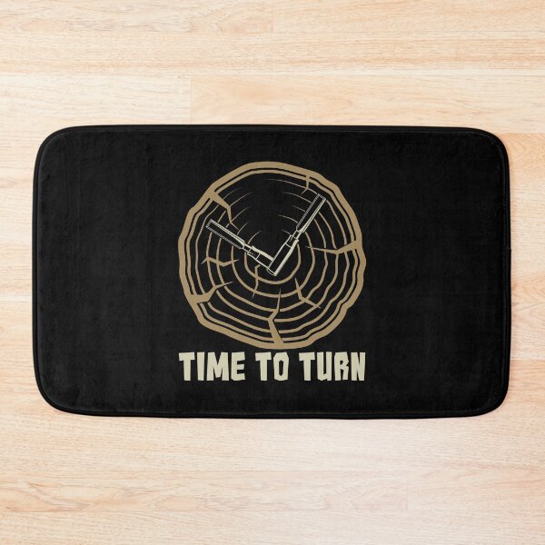 Item preview, Woodturning Time To Turn Craftsmanship Woodturner designed and sold by tshirtconcepts.