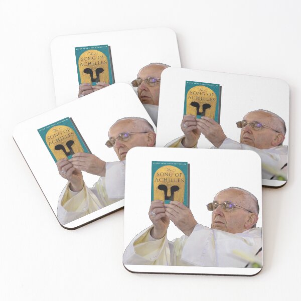 Item preview, Pope Holding the song of achilles designed and sold by baranskini.