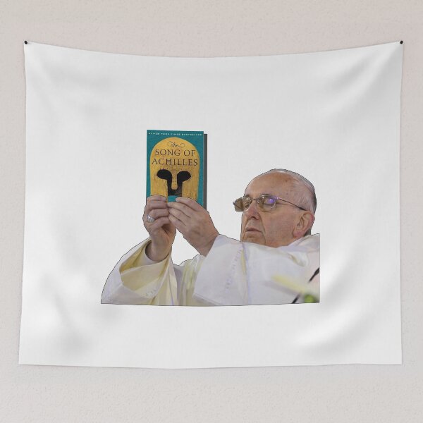 Item preview, Pope Holding the song of achilles designed and sold by baranskini.