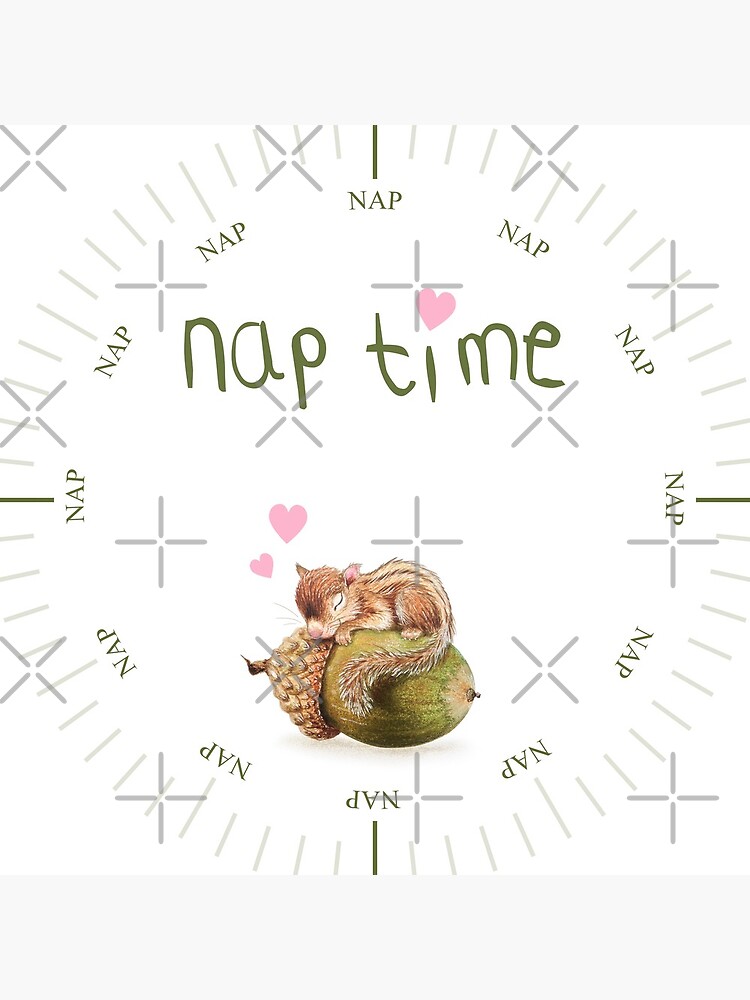 Artwork view, Nap time by Maria Tiqwah designed and sold by Maria Tiqwah