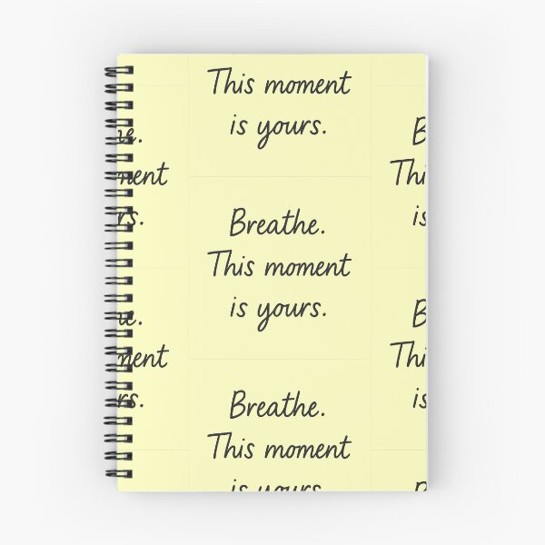 Item preview, Breathe. This moment is yours. designed and sold by Daniel-DL.